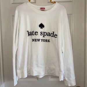 kate spade white Crew Neck Sweater